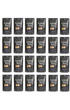 Schesir After Dark Tavuk Ve Ördekli Pouch Mousse Kedi Yaş Mama 80 Gr. X 24 Adet