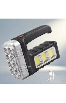 Çok Amaçlı Güneş Enerjili Led Fener Kamp Ve Ev Kullanımı Diğer