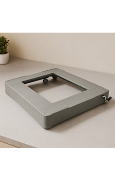 Çelik Makine Ayağı 6'lı Frenli Plastik-metal Destekli Gri