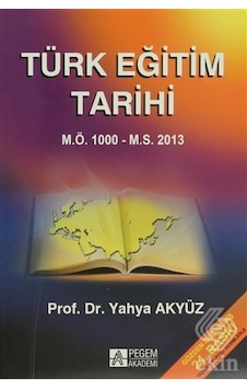 Türk Eğitim Tarihi/Yahya Akyüz