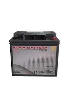 Nova 12V 40Ah Jel Akü (Deepcycle) Extra Performans / 482723561 Nova 12V 40Ah Jel Akü (Deepcycle) Extra Performans / 482723561