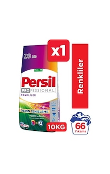 Persil 10kg Toz Çamaşır Deterjanı Renkliler 66 Persil 10kg Toz Çamaşır Deterjanı Renkliler 66