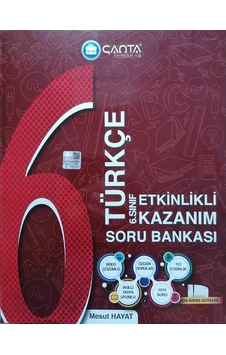 Çanta 6.Sınıf Türkçe Etkinlikli Kazanım Soru Bankası