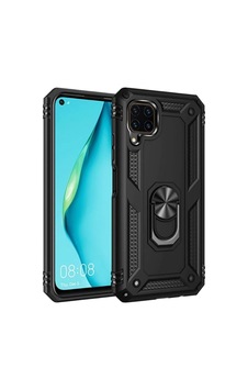 Huawei P40 Lite Kılıf Zore Vega Kapak Siyah Huawei P40 Lite Kılıf Zore Vega Kapak Siyah