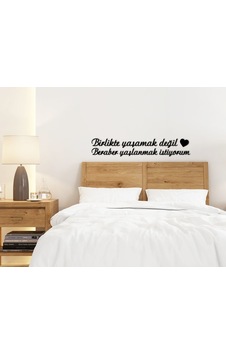 Bk Home Birlikte Yaşamak Değil Duvar Yazısı-1 Bk Home Birlikte Yaşamak Değil Duvar Yazısı-1