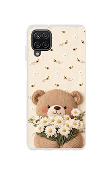 Samsung Galaxy A22-m22-m32 Uyumlu Arı Ve Papatya Sevimli Ayıcık Baskılı Silikon Kılıf Renkli Samsung Galaxy A22-m22-m32 Uyumlu Arı Ve Papatya Sevimli Ayıcık Baskılı Silikon Kılıf Renkli