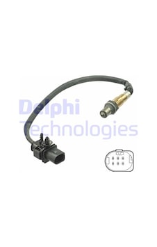 Delphı Es21078-12b1 Oksijen Sensörü Renault Megane Iıı 09 Scenıc 09 Captur 13 Clıo Iv 12 Nıssan Juke 10 Qashqaı Iı 18 1.5dci 226a47292r-2269000q1c Adet