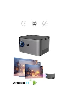Hy350 Gri Taşınabilir Sinema Projektörü 4k 1080p Ev Sineması Bluetooth Android Akıllı Projek-130446 Hy350 Gri Taşınabilir Sinema Projektörü 4k 1080p Ev Sineması Bluetooth Android Akıllı Projek-130446