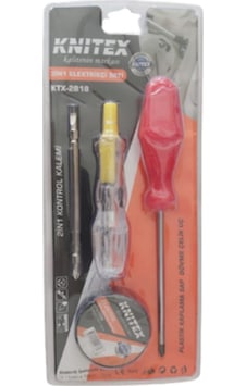 Knitex 3 In 1 Elektrikçi Seti Ktx-2818 Knitex 3 In 1 Elektrikçi Seti Ktx-2818