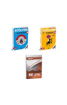 2027 Arı 5 Sınıf Atölyem Matematik Matemito + Türkçe Türkçemino Soru + Anla Kazan Paragraf Deneme 3'lü Set 2027 Arı 5 Sınıf Atölyem Matematik Matemito + Türkçe Türkçemino Soru + Anla Kazan Paragraf Deneme 3'lü Set