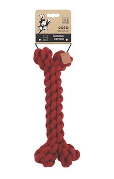 Örgü Kemik Köpek Oyuncağı Kırmızı 30 Cm Çok Renkli Örgü Kemik Köpek Oyuncağı Kırmızı 30 Cm Çok Renkli