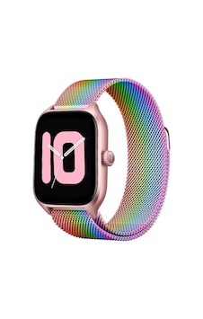 Watch 20mm Metal Mıknatıslı Kordon - Gökkuşağı Çok Renkli