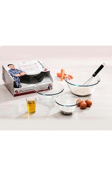 Paşabahçe 259035 Arda Türkmen Mutfak Yardımcıları 4'lü Set Şeffaf