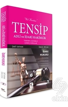 Tensip Idare Hukuku Adli ve Idari Hakimlik Tamam/Ümit Tensip Idare Hukuku Adli ve Idari Hakimlik Tamam/Ümit