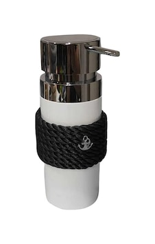 Beyaz Sıvı Sabunluk | Siyah Beyaz Sıvı Sabunluk | Siyah