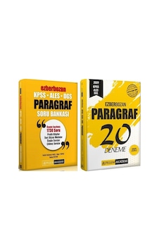 Pegem 2026 Kpss Ales Dgs Paragraf Ezberbozan Soru + 20 Deneme 2 Li Set Pegem Akademi Yayınları Pegem 2026 Kpss Ales Dgs Paragraf Ezberbozan Soru + 20 Deneme 2 Li Set Pegem Akademi Yayınları