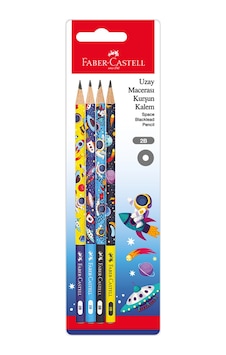 Faber Castell Bls Uzay Macerası Kurşun Kalem 4'lü Faber Castell Bls Uzay Macerası Kurşun Kalem 4'lü