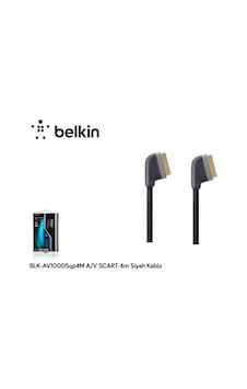 Belkin Blk Av10005Q4M 4 V Scart 4M Siyah Kablo Belkin Blk Av10005Q4M 4 V Scart 4M Siyah Kablo