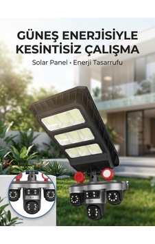 Solar Panelli Akıllı Güvenlik Kamerası Led Projekt Kamera-5-13ea3 Solar Panelli Akıllı Güvenlik Kamerası Led Projekt Kamera-5-13ea3
