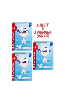 Aptamil Pronutra 3 Devam Sütü 900 G 3 Adet Aptamil Pronutra 3 Devam Sütü 900 G 3 Adet