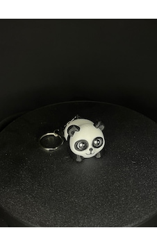 Sevimli Panda Anahtarlık 3 Adet Çok Renkli Sevimli Panda Anahtarlık 3 Adet Çok Renkli