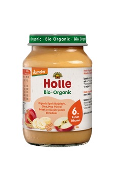 Holle Spelt Buğdaylı Elma Muz 190 Gr Holle Spelt Buğdaylı Elma Muz 190 Gr