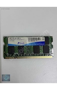 Adata Adovf1b163g2g Pc2-6400s 2gb 800 Mhz Ddr2 Notebook Ram Bellek Kıutusuz Adata Adovf1b163g2g Pc2-6400s 2gb 800 Mhz Ddr2 Notebook Ram Bellek Kıutusuz