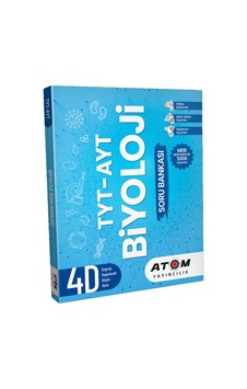 Atom Yayınları Tyt-ayt Biyoloji Soru Bankası P-141421