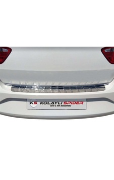 Skoda Rapid Arka Tampon Eşiği Krom 2013 ve Sonrası