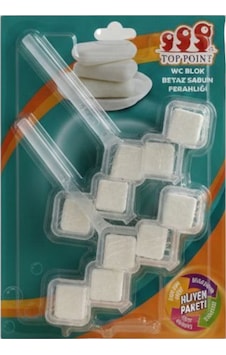 Top Point Wc Blok Beyaz Sabun Ferahlığı 2 50 Gr Top Point Wc Blok Beyaz Sabun Ferahlığı 2 50 Gr