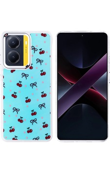 Xiaomi Poco X7 Pro Kılıf Airbag Tasarımlı Zore Hadra Kapak Kiraz Xiaomi Poco X7 Pro Kılıf Airbag Tasarımlı Zore Hadra Kapak Kiraz