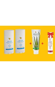 Forever Living Forever Aloe Ever Stick Deodorant 92 G x 2 + Bright Aloe Vera Toothgel + Lips Forever Living Forever Aloe Ever Stick Deodorant 92 G x 2 + Bright Aloe Vera Toothgel + Lips