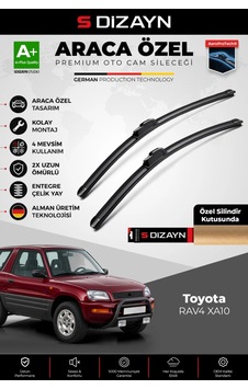 S-dizayn Toyota Rav4 Xa10 Ön Cam Silecek Seti 1994-2000 Premium Araca Özel 50-45 Cm A+ Kalite Aocs-1