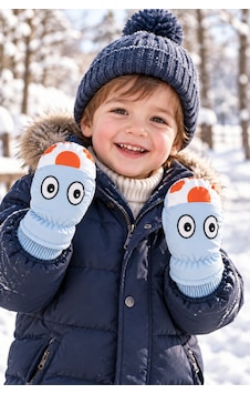 Miniko Kids Kitti 420-20 Erkek 1-3 Kar Kayak Eldiveni Mavi Miniko Kids Kitti 420-20 Erkek 1-3 Kar Kayak Eldiveni Mavi