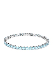5648929 Swarovski Bilezik Matrix:bracelet M Aqua/rhs L