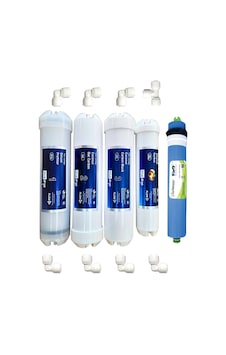 Hyperwell Bluedrop Genel Markalar İçin Premium 5'li İnline Filtre Seti 1 Adet