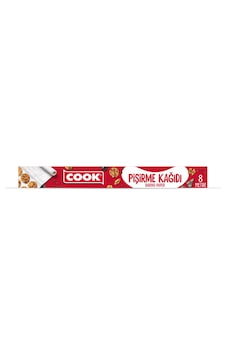Cook Yağlı Pişirme Kağıdı 8 Metre 37 Cm Cook Yağlı Pişirme Kağıdı 8 Metre 37 Cm