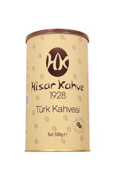 Hisar Kahve 1928 Türk Kahvesi Teneke 500 G