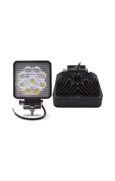 12v-80v Çalışma Lambası 9 X 3w Power Ledli Kare 107 107 12v-80v Çalışma Lambası 9 X 3w Power Ledli Kare 107 107