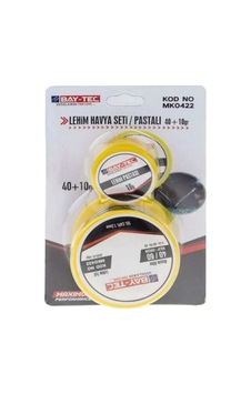 Baytec Mk0422 Lehim Havya Seti Pastalı 40+10 Gr Baytec Mk0422 Lehim Havya Seti Pastalı 40+10 Gr