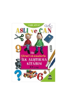 Aslı ve Can ile Görsel Okumalarla İlk Alıştırma Kitabım - Yeşil Kitap- Marsık Kitap Aslı ve Can ile Görsel Okumalarla İlk Alıştırma Kitabım - Yeşil Kitap- Marsık Kitap