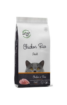 Eco Natura Pet Tavuklu ve Pirinçli Yetişkin Kedi Maması 1500 G