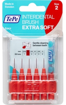 Tepe Extra Soft Arayüz Fırçası 6'lı 0.5 MM Tepe Extra Soft Arayüz Fırçası 6'lı 0.5 MM