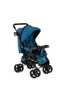 Babyhope 617 Çift Yönlü Bebek Arabası - Mavi Babyhope 617 Çift Yönlü Bebek Arabası - Mavi