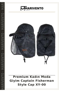 Marivento Premium Kadın Moda Giyim Captain Fisherman Style Cap Xy-00 Çok Renkli Marivento Premium Kadın Moda Giyim Captain Fisherman Style Cap Xy-00 Çok Renkli