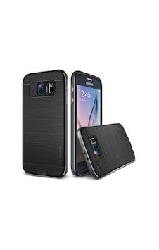 Verus Galaxy S6 İle Uyumlu Case Iron Shield Kılıf Titanium