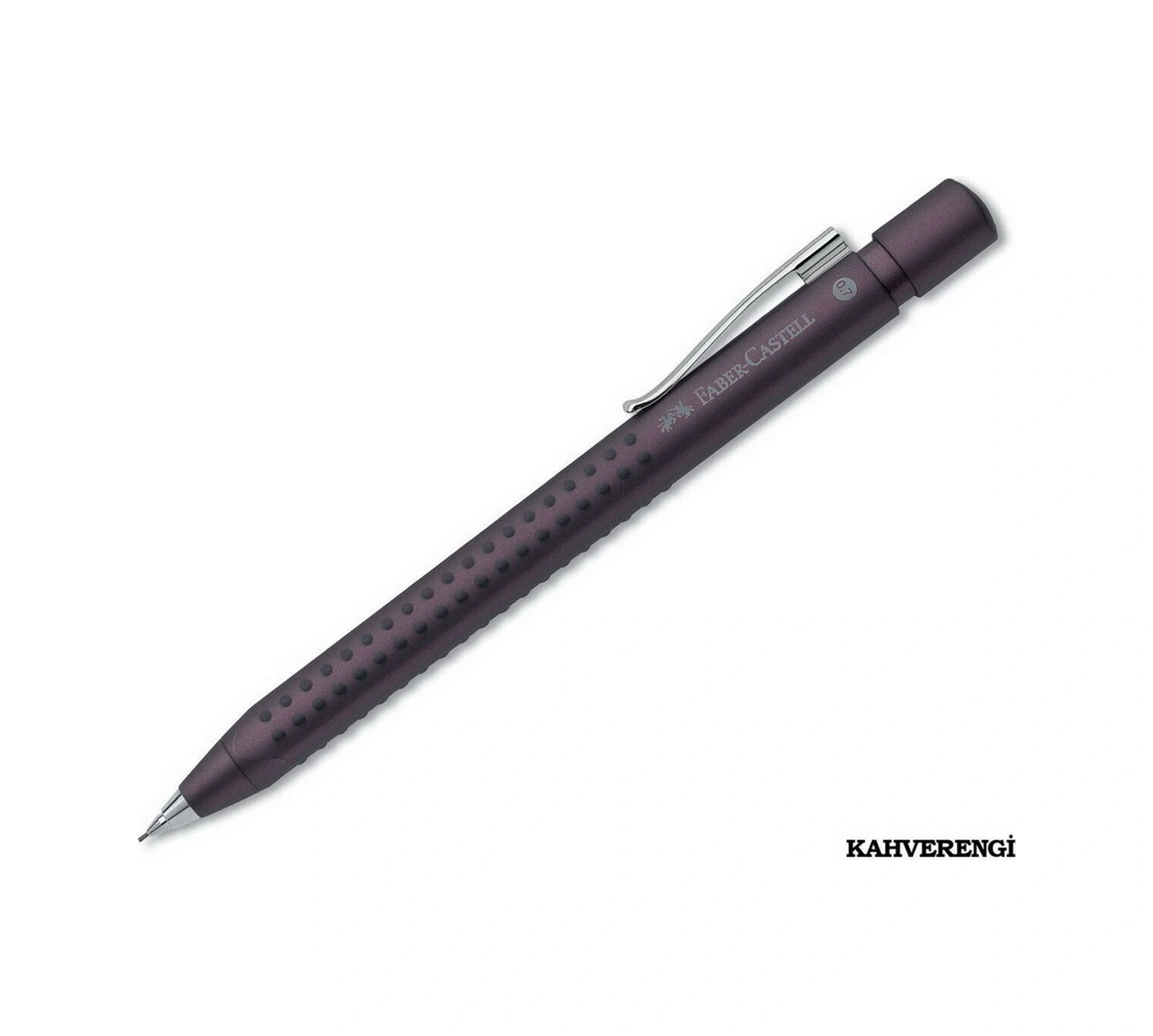 Faber Castell Faber Grip 2011 0.7 Uçlu Kalem Kahverengi Faber Castell Faber Grip 2011 0.7 Uçlu Kalem Kahverengi