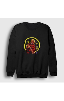 Presmono Unisex Logo Nirvana Kurt Cobain Sweatshirt Siyah Presmono Unisex Logo Nirvana Kurt Cobain Sweatshirt Siyah
