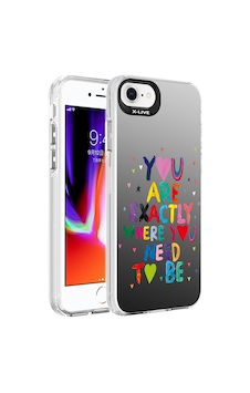 Apple Uyumlu iPhone 8 Kılıf Desenli Zore Silver Sert Kapak-çiçek Apple Uyumlu iPhone 8 Kılıf Desenli Zore Silver Sert Kapak-çiçek