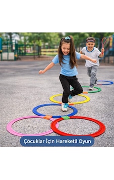Sek Sek Halkaları - Renkli Oyun Seti